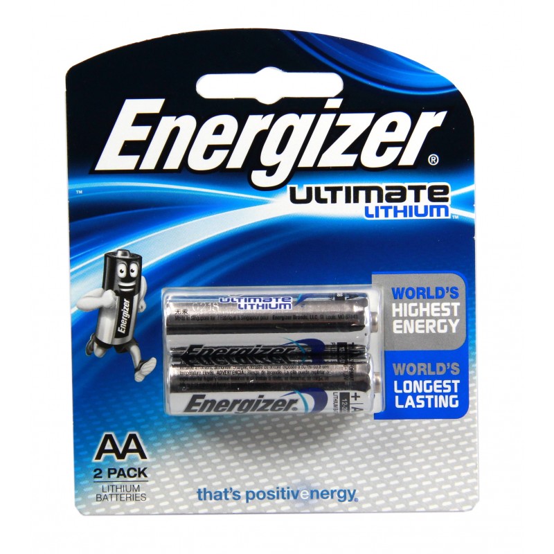 Energizer Ultim Lithium AA 2pk