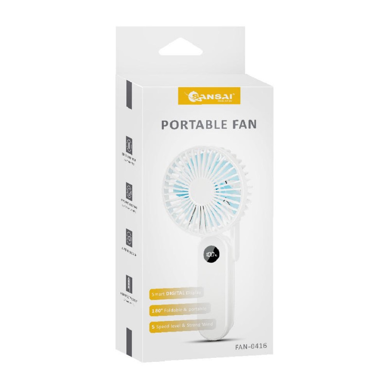 Portable USB Fan LED Foldable