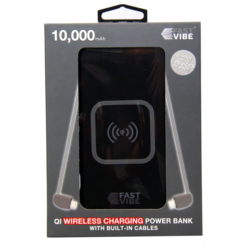 Fast Vibe Power Bank Wireless 10000mAh 