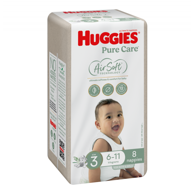 Huggies Ultimate NAPPIES Size 3 8pk