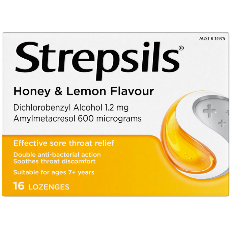 Strepsils - Honey & Lemon 