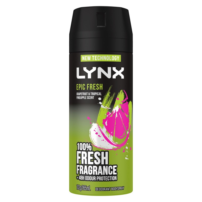 Lynx EPIC FRESH 48HRS 165ml