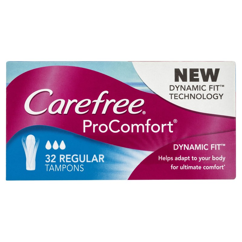 Carefree Tampons REGULAR 32pk