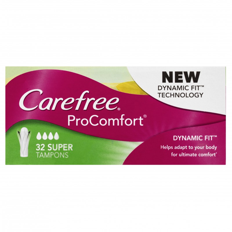Carefree Tampons SUPER 32pk
