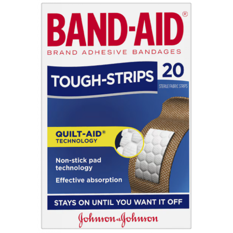 Band-Aid TOUGH-STRIPS 20pk