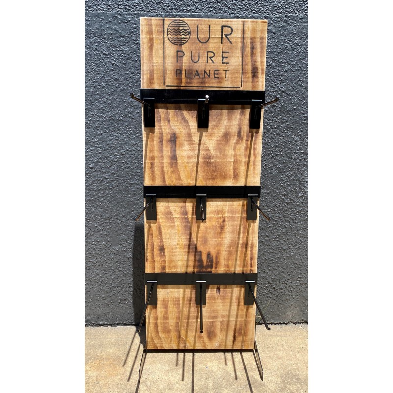 OPP Wood Counter Display Stand