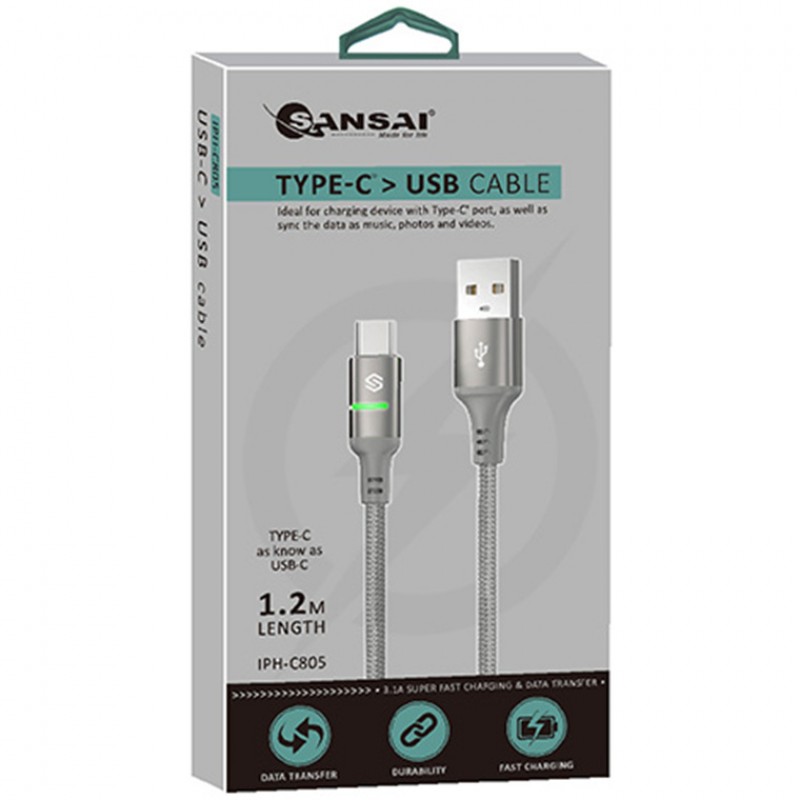 USB-C > USB Cable Soft LED Light