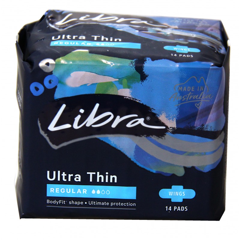 Libra Pads Ultra Thin REG Wings 14