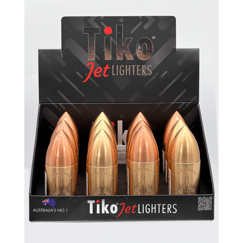 TIKO Lighter TK1031 Large Metal Bullet 2 Jet