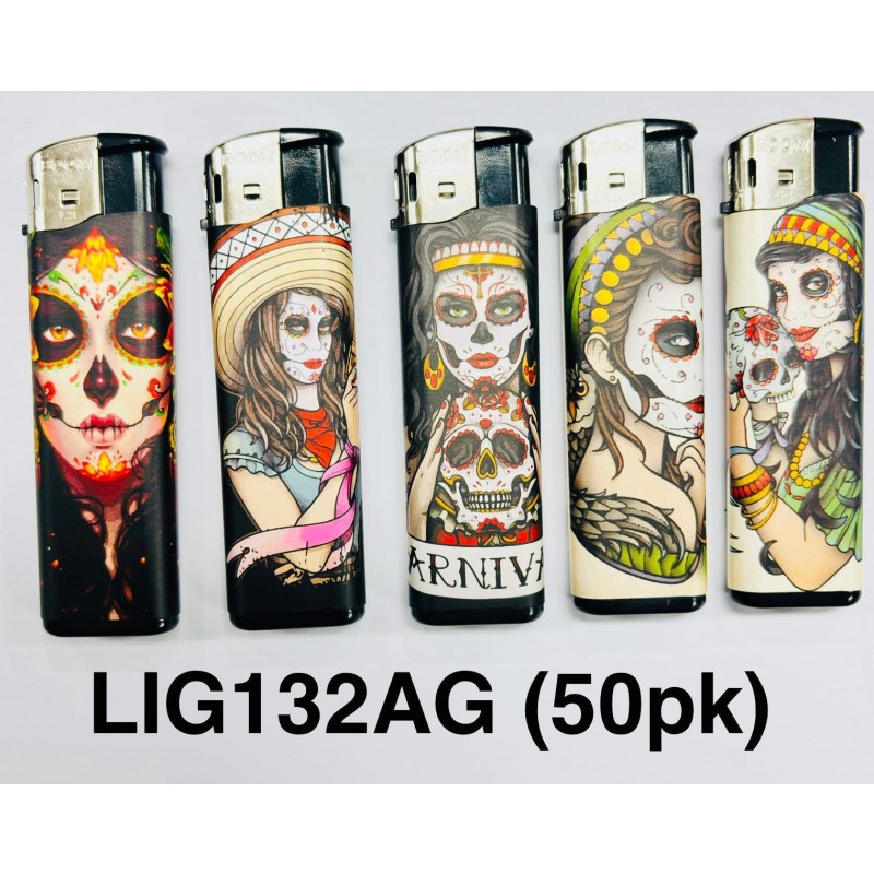 Boom Elec Lighter Mexican 50PK