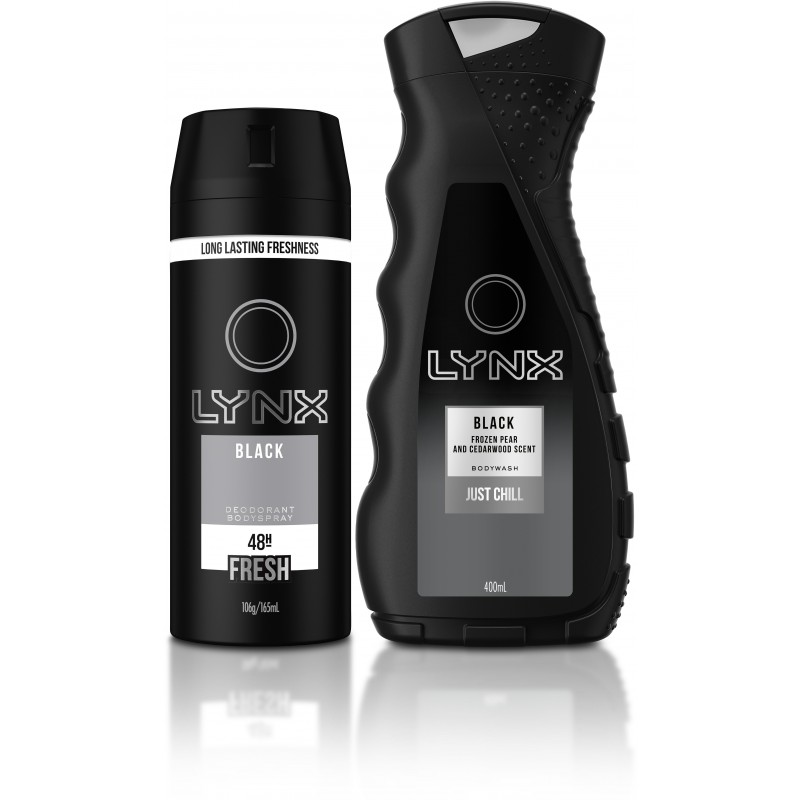 Lynx GIFT SET Black 2pk