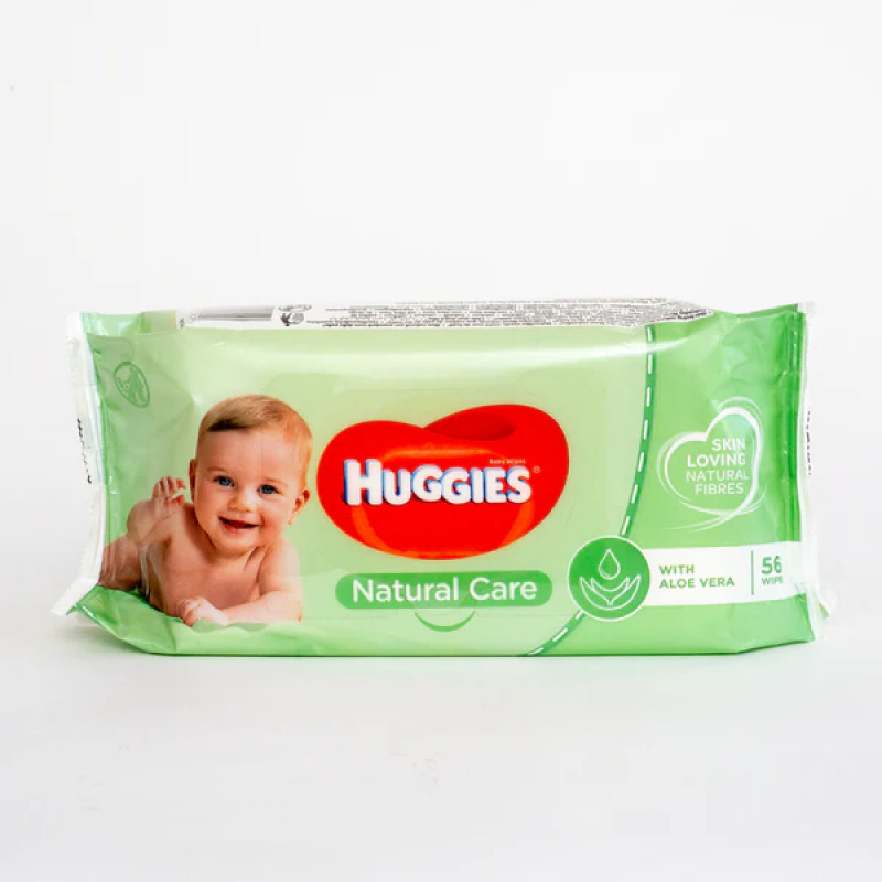 Huggies Wipes - Natural 56pk