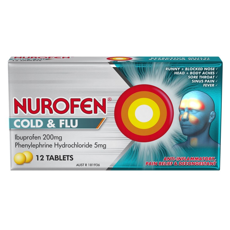Nurofen Cold & Flu 12pk