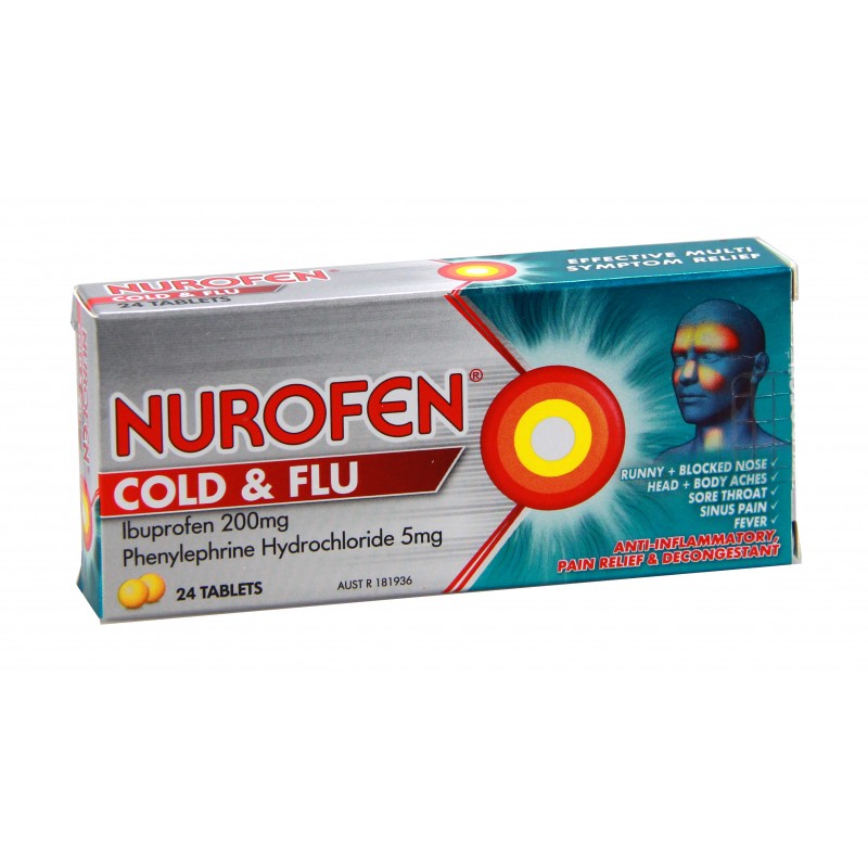Nurofen Cold & Flu 24pk T 