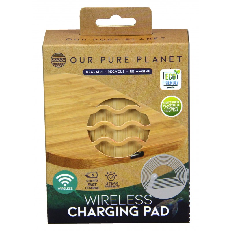 OPP Wireless Charging Pad Bamboo