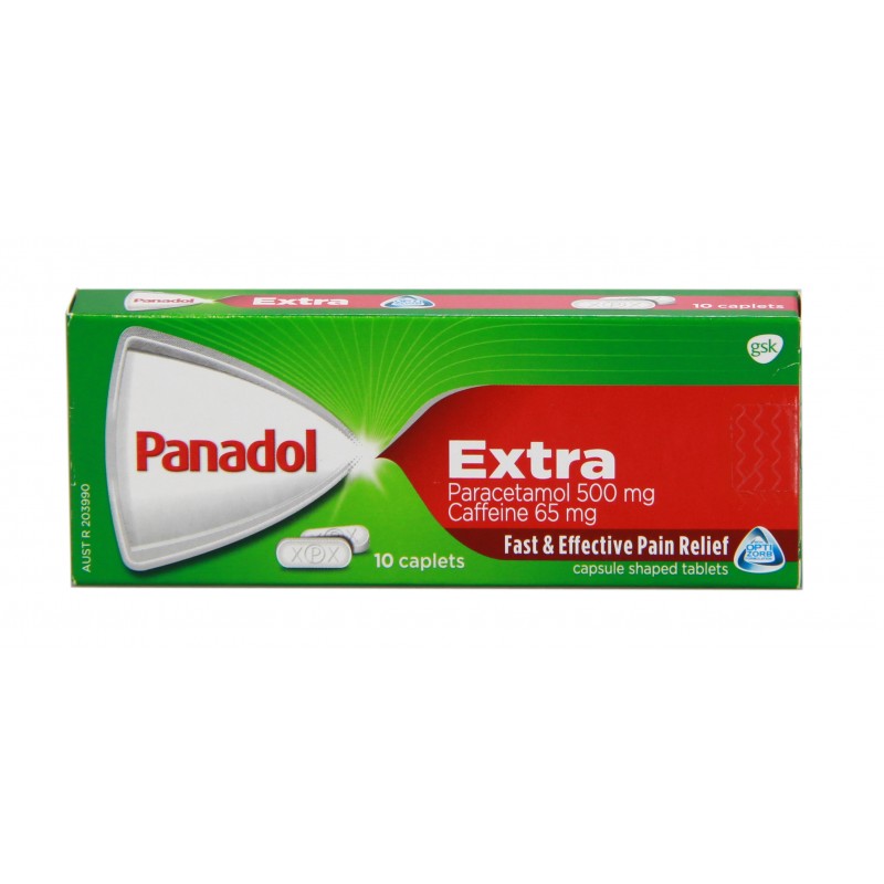 Panadol Extra OZ 10pk Caplets