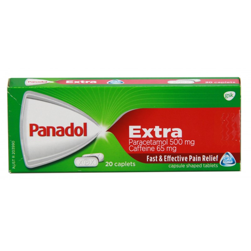 Panadol Extra OZ 20pk Caplets