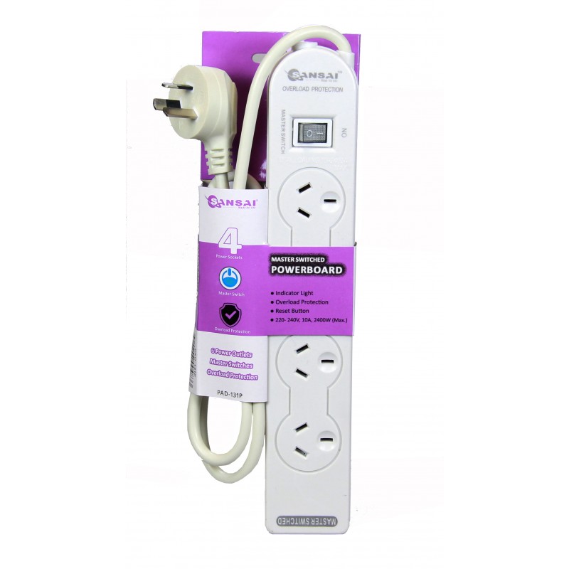 Power Board 4 Outlets