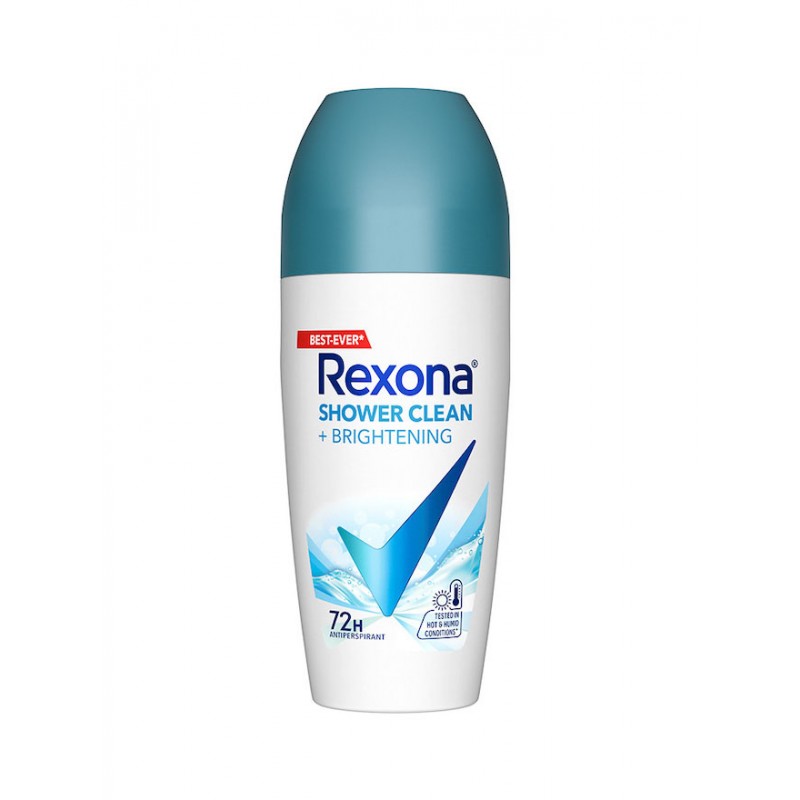 Rexona Roll On W Shower Clean + BRIGHTENING 45ml