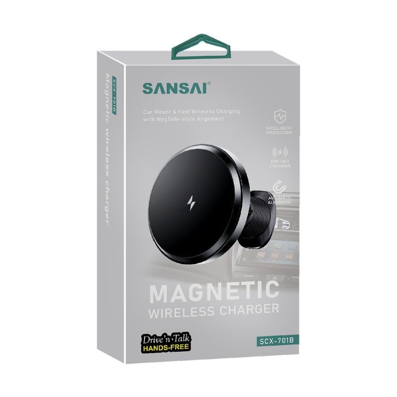 MAGNETIC Wireless Car Charger