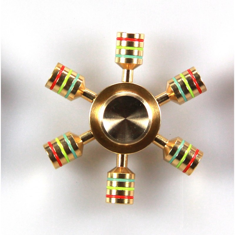 Spinners 6 Head ship wheel Metal