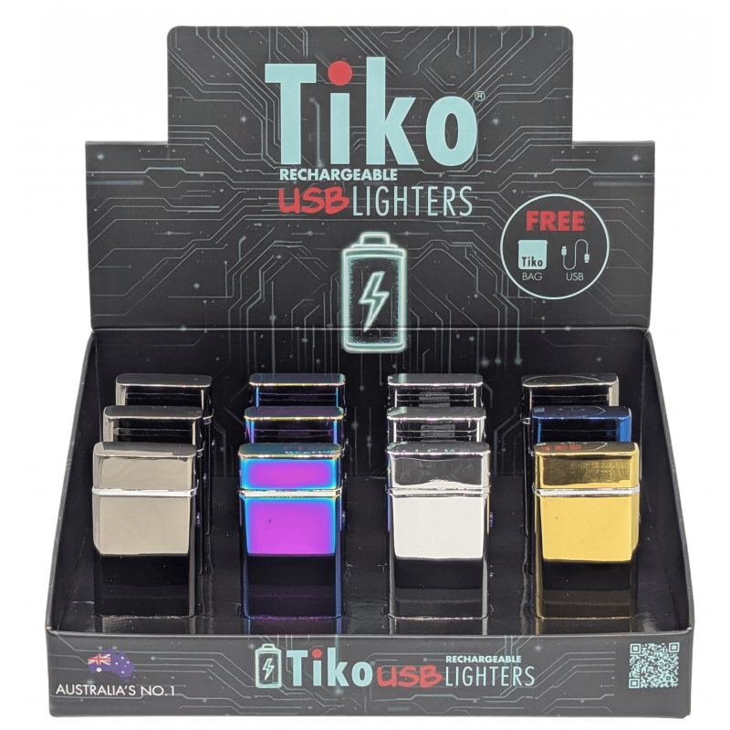 Tiko Lighters - TK2501 USB Double ARC