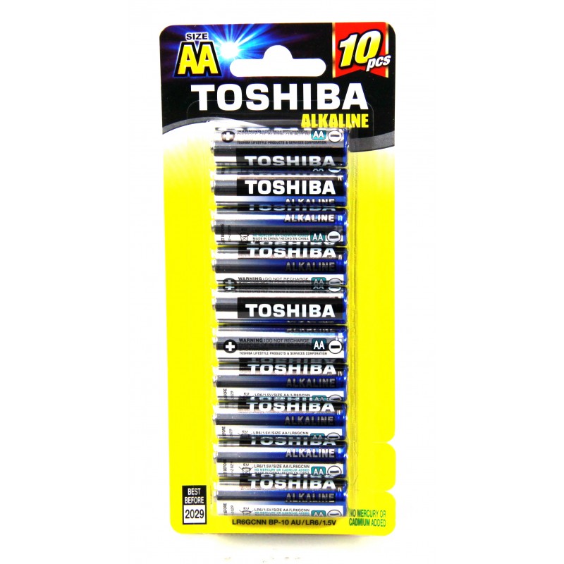 Toshiba Alkaline AA10PK