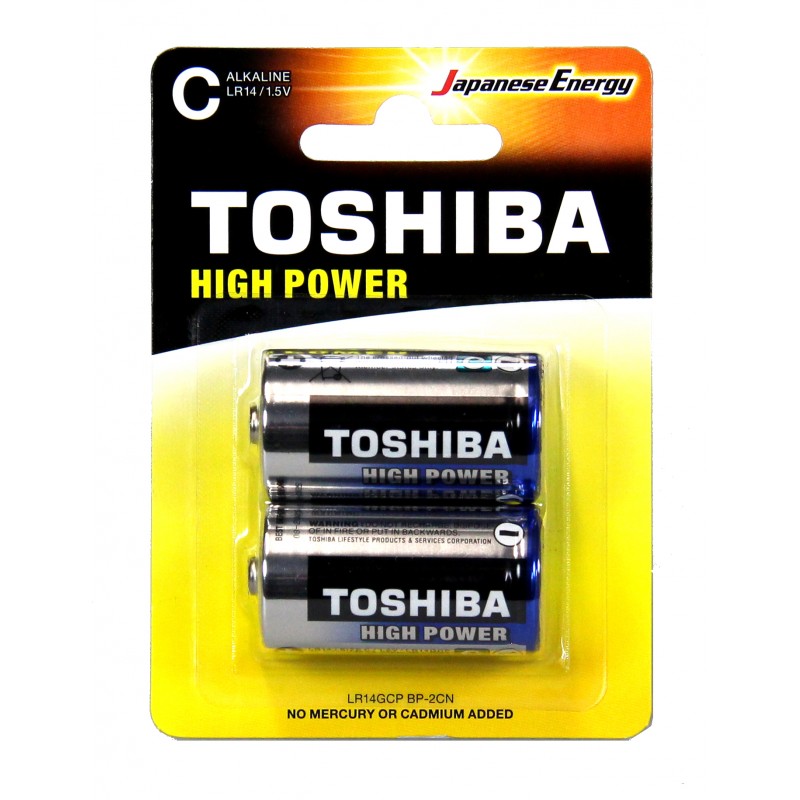 Toshiba Alkaline C 2PK