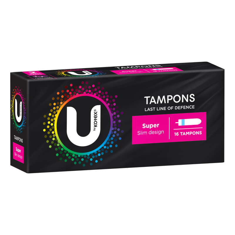 U By Kotex Tampons SUPER 16PK