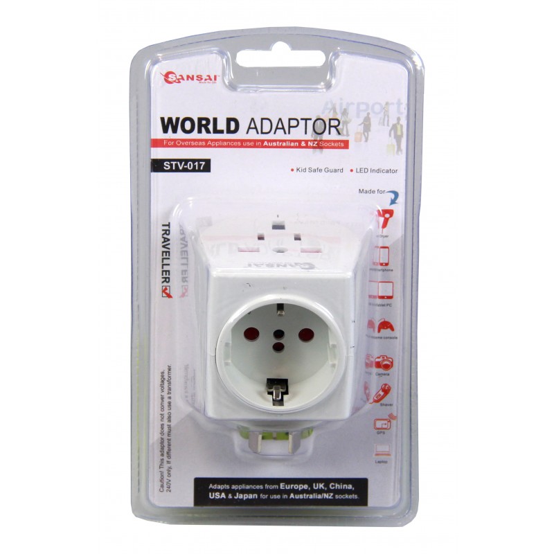 World Adapter STV-017