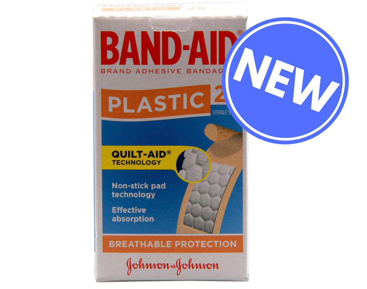 Band-Aid Plastic 25pk PeleGuy Distribution Pty Ltd 1300 377 341