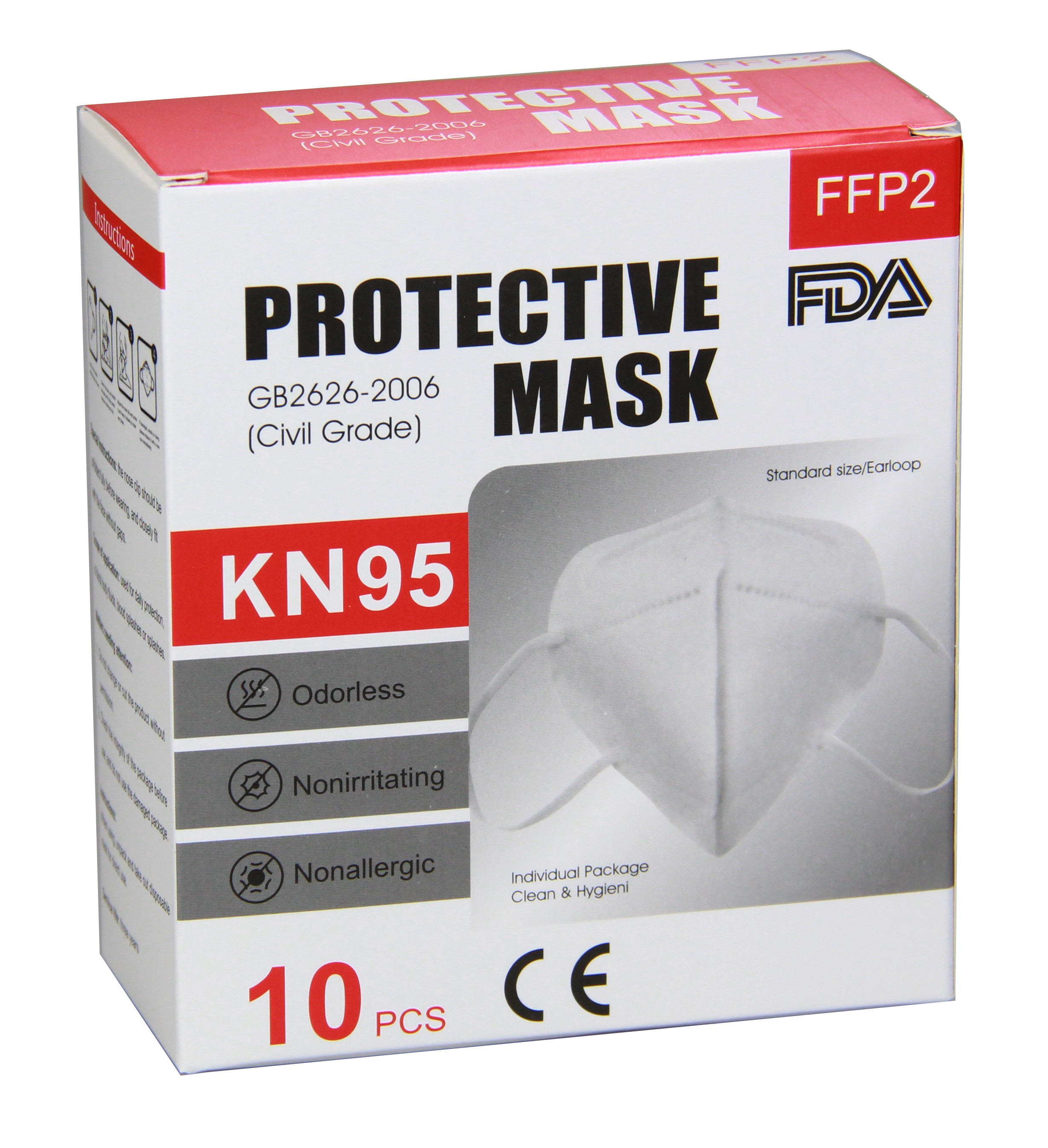 Face Mask KN95 FFP2 PeleGuy Distribution Pty Ltd 1300 377 341