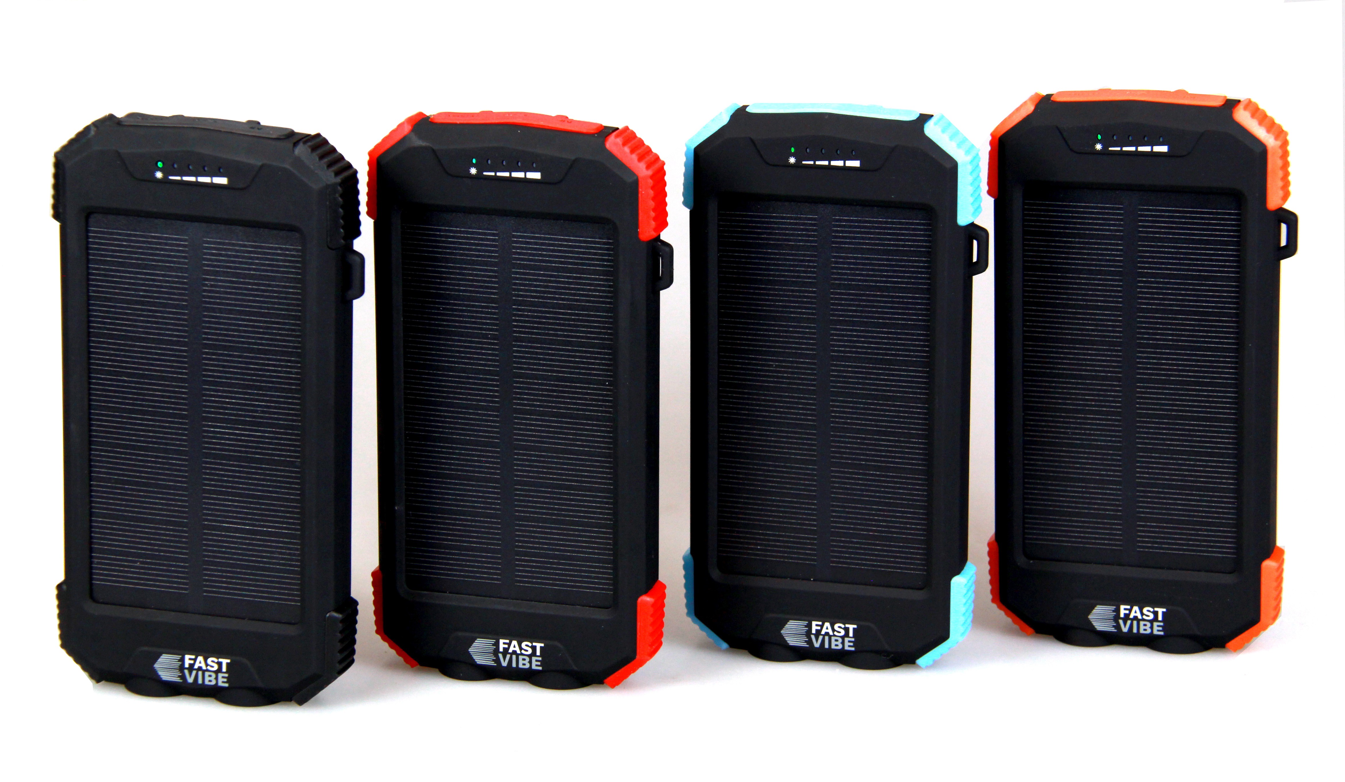 Fast Vibe Wireless Solar power bank 10000mAh Fast Vibe Products
