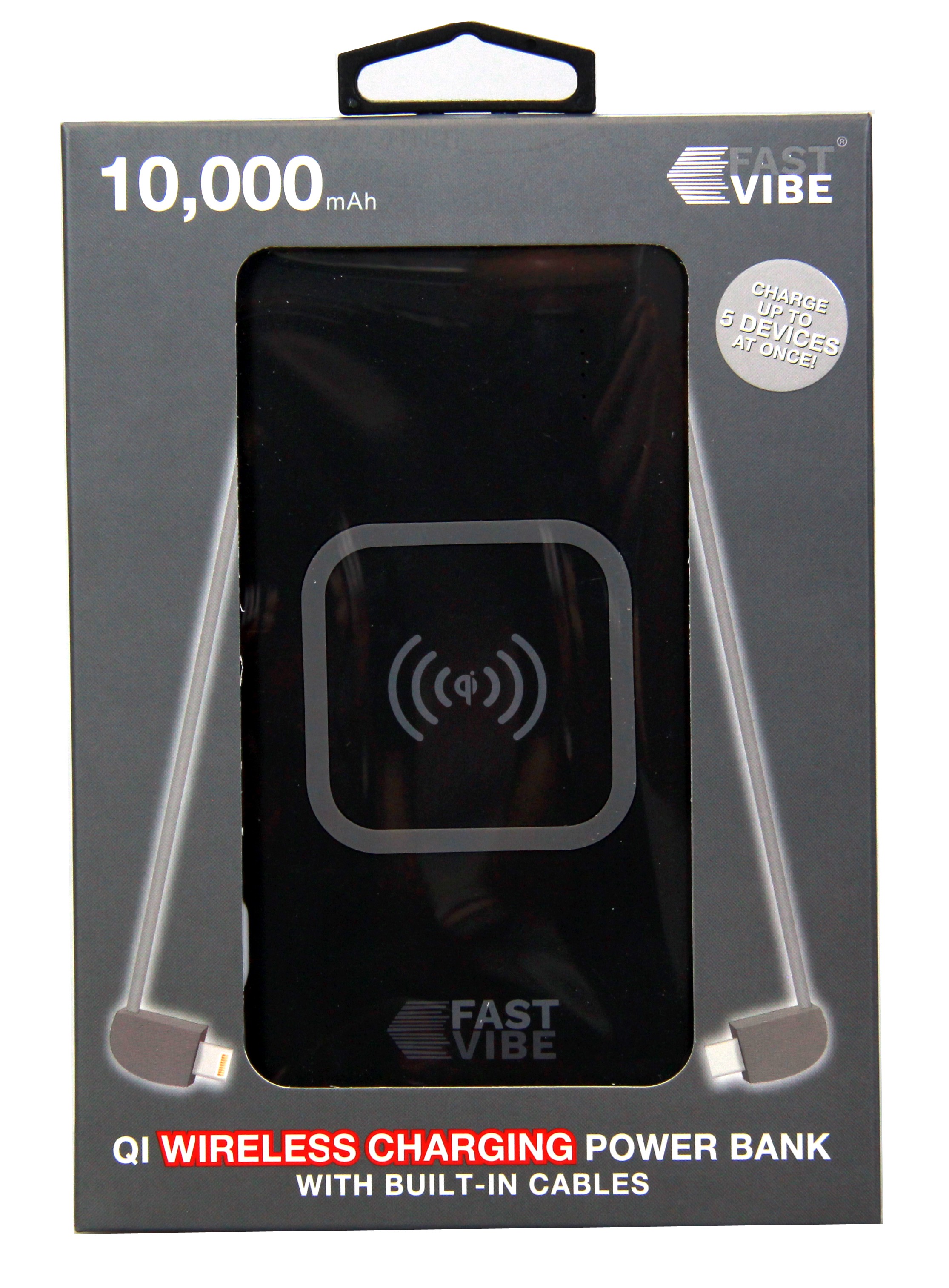 Fast Vibe Power Bank Wireless 10000mAh PeleGuy Distribution Pty Ltd