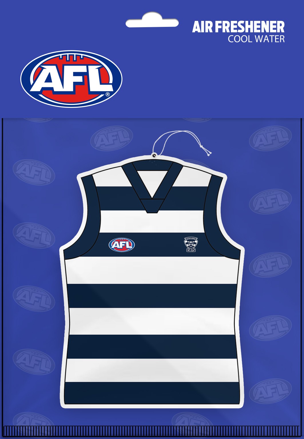 AFL AF Geelong Jersey Air Fresheners Products PeleGuy Distribution