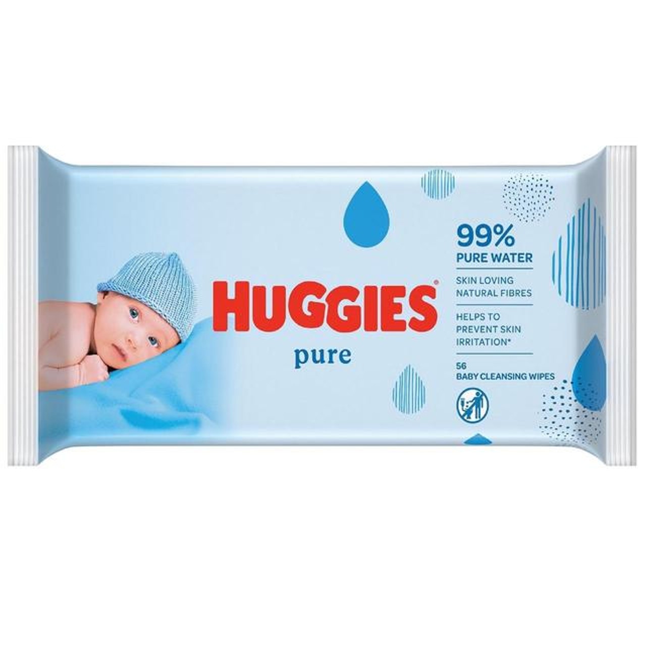 Huggies Wipes Pure 56pk PeleGuy Distribution Pty Ltd 1300 377 341