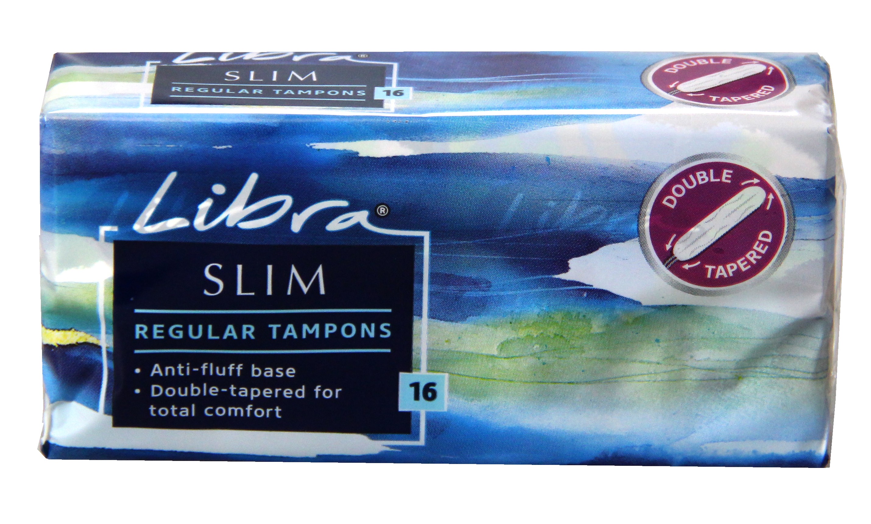 Libra Tampons Reg SLIM Taper 16 Health and Beauty Products
