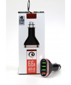4 USB 6.6A Car Charger