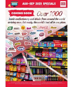 Confectionery & Drinks Coming Soon!