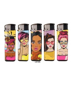 Boom Elec Lighter Pop Art 50PK