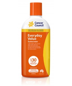 Sunscreen - Everyday 30+ 220ml