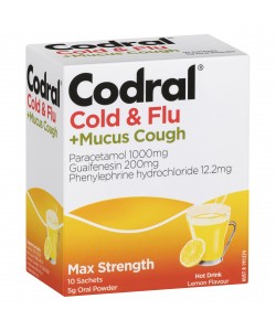 Codral Cold & Flu MUCUS 10sach