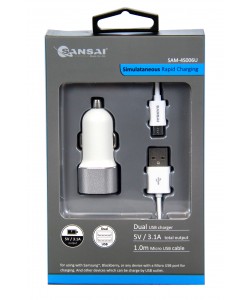 Micro Dual USB 3.1A - Sansai
