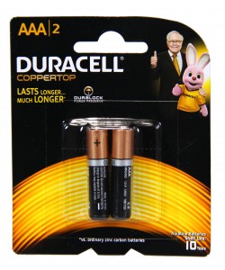 Duracell AAA 2pk