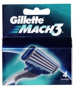 Gillette Mach 3 pk4