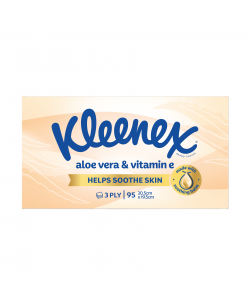 KLEENEX Everyday Aloe Vera & Vitamin E 95 Tissues