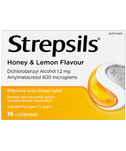 Strepsils - Honey & Lemon 