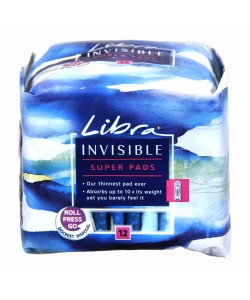 Libra Super Pads Invisible 12pk
