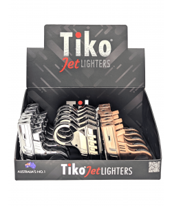 TIKO Lighter TK1035 Jet Metal + Fidget Handle + D Clip