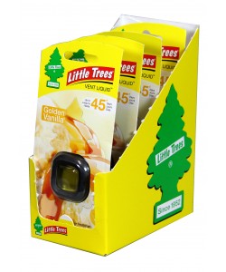 Little Trees Vent Liquid Golden Vanilla - 4pk